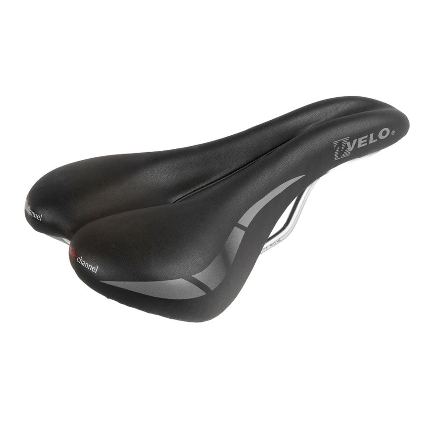 Velo WC Touring Saddle 250 x 168mm 318g - Black OPEN BOX [MPN: 250337]_2089598