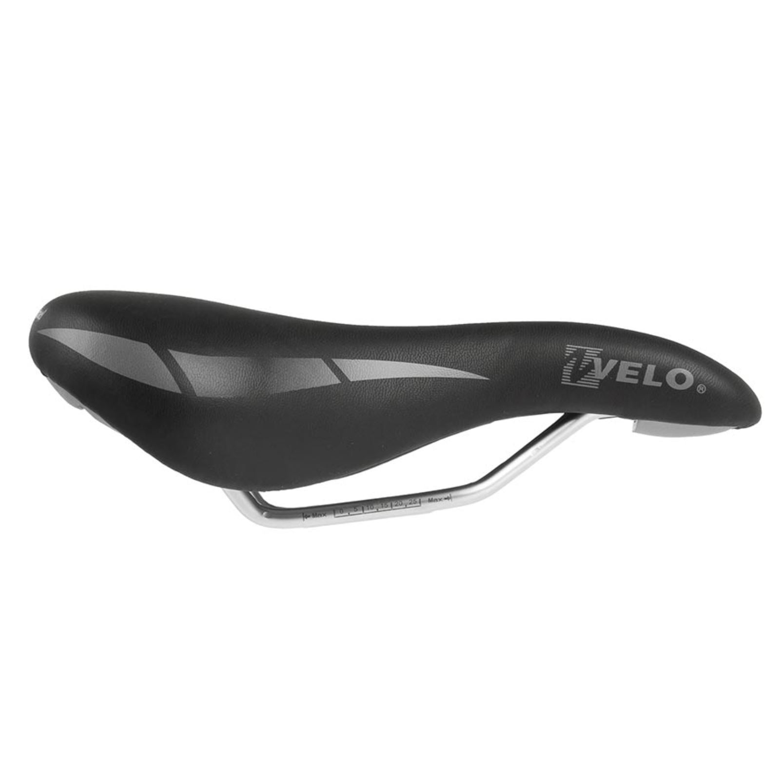 Velo WC Touring Saddle 250 x 168mm 318g - Black OPEN BOX [MPN: 250337]_2089599