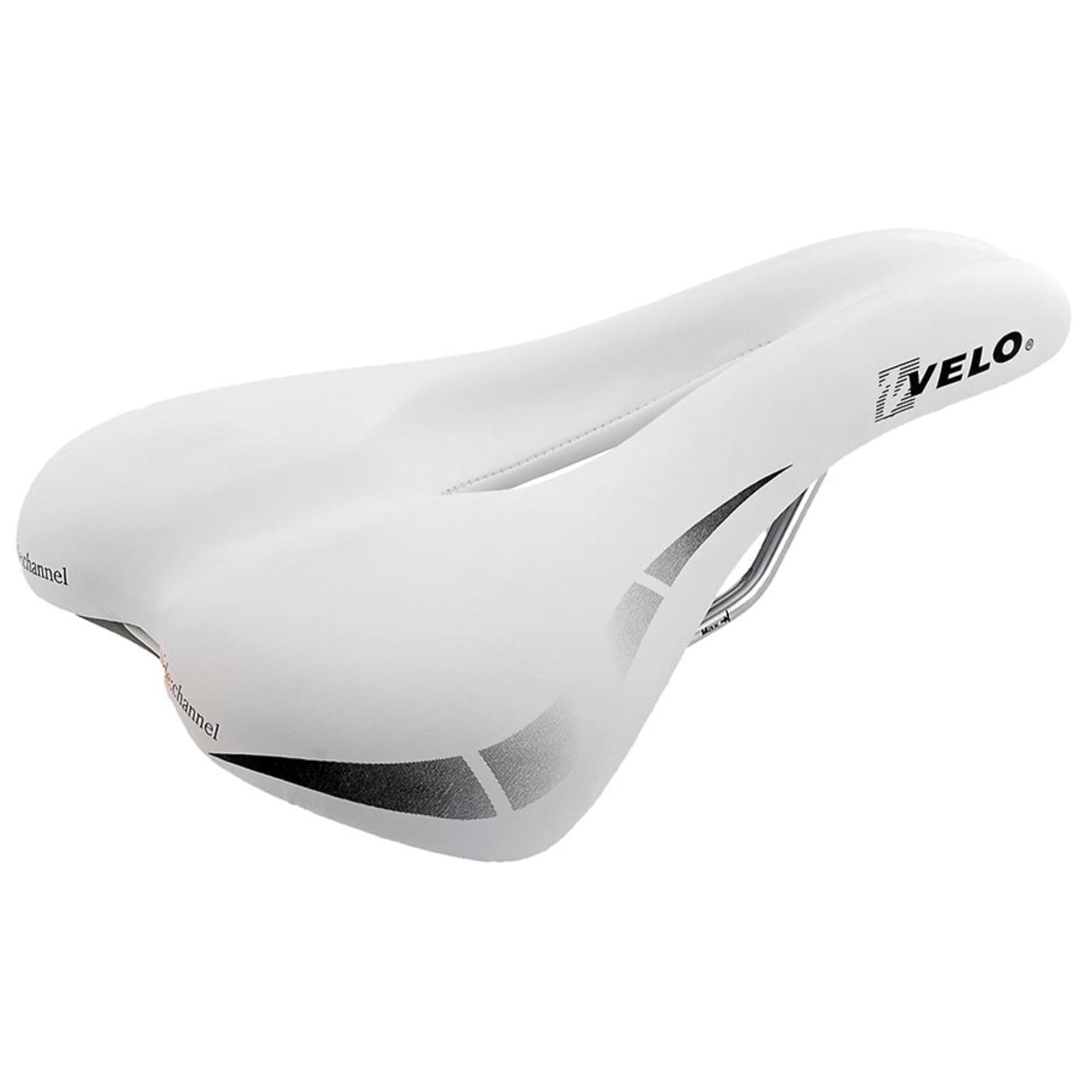 Velo WC Touring Saddle 270 x 175mm 358g - White [MPN: 250338]_1470418