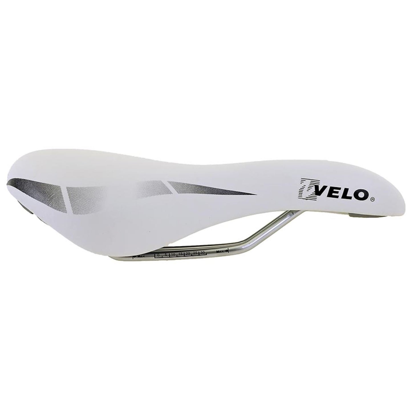 Velo WC Touring Saddle 270 x 175mm 358g - White [MPN: 250338]_1470419