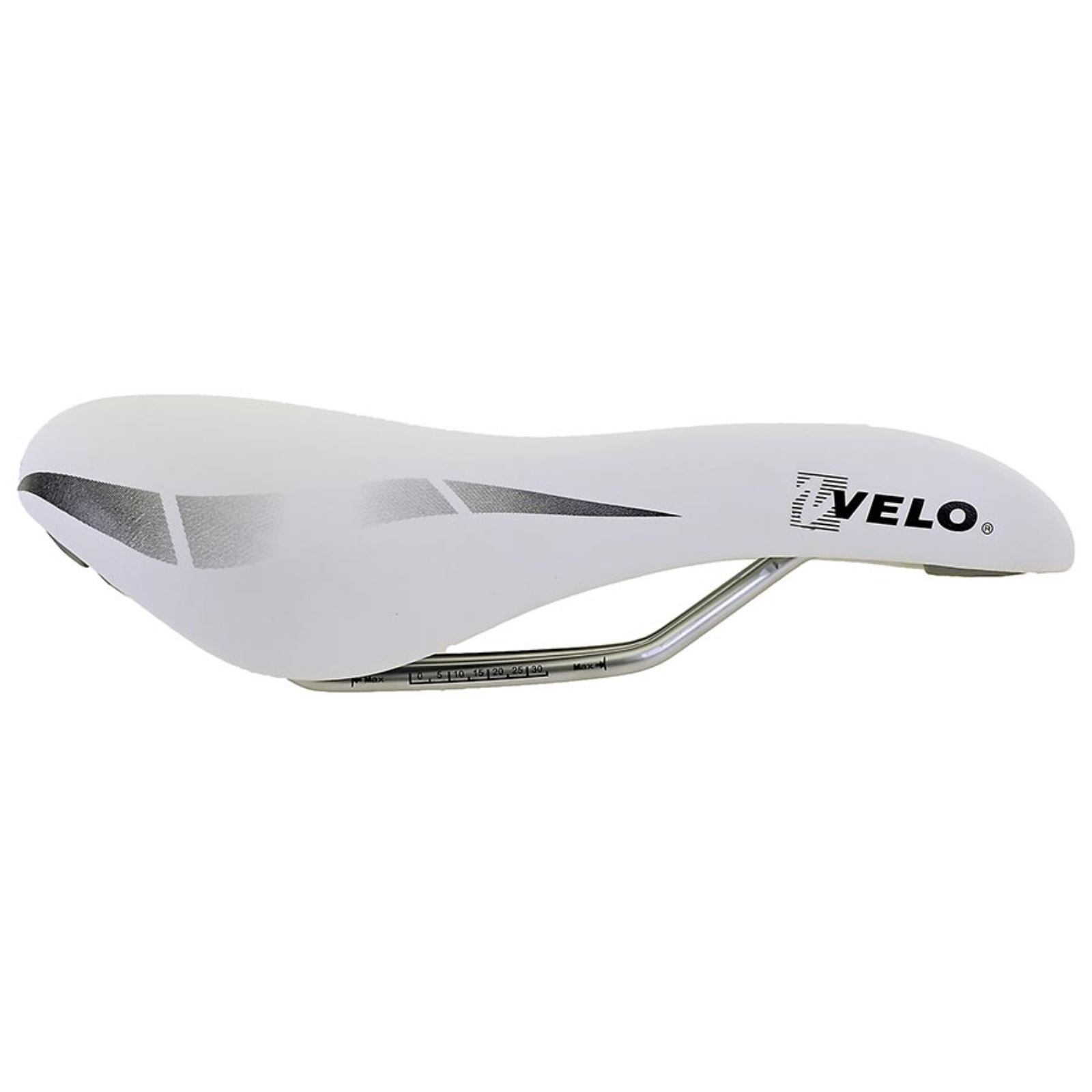 Velo WC Touring Saddle 270 x 175mm 358g - White [MPN: 250338]_1470419