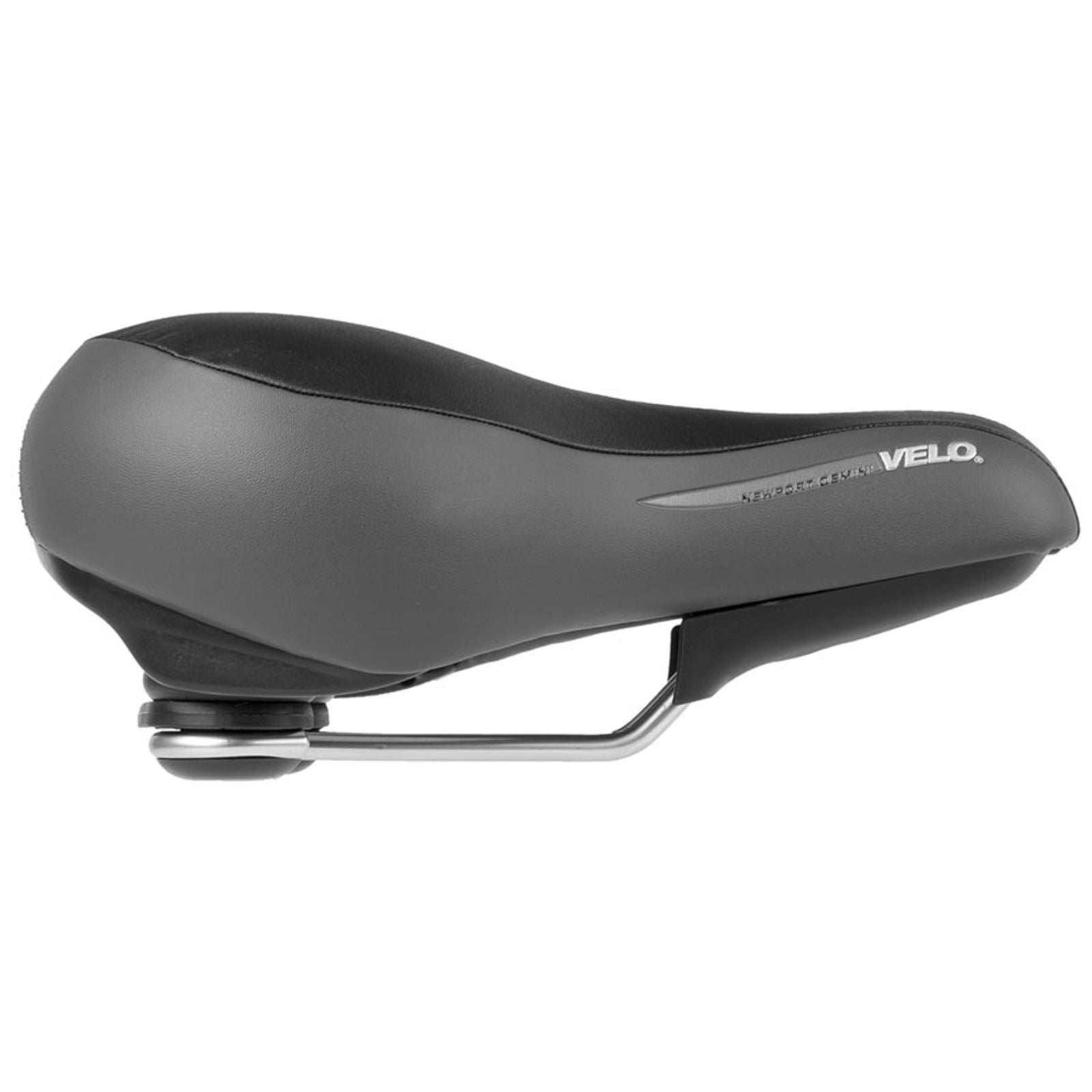 Velo Newport Gemini Saddle 270 x 211mm 858g - Black [MPN: 250349]_1470408