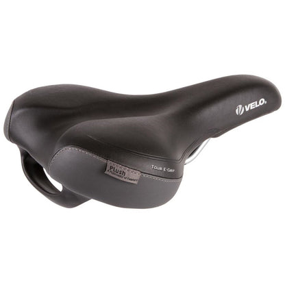 Velo Tour E-Grip Saddle 287 x 190mm 504g - Black [MPN: 250365]_1470391