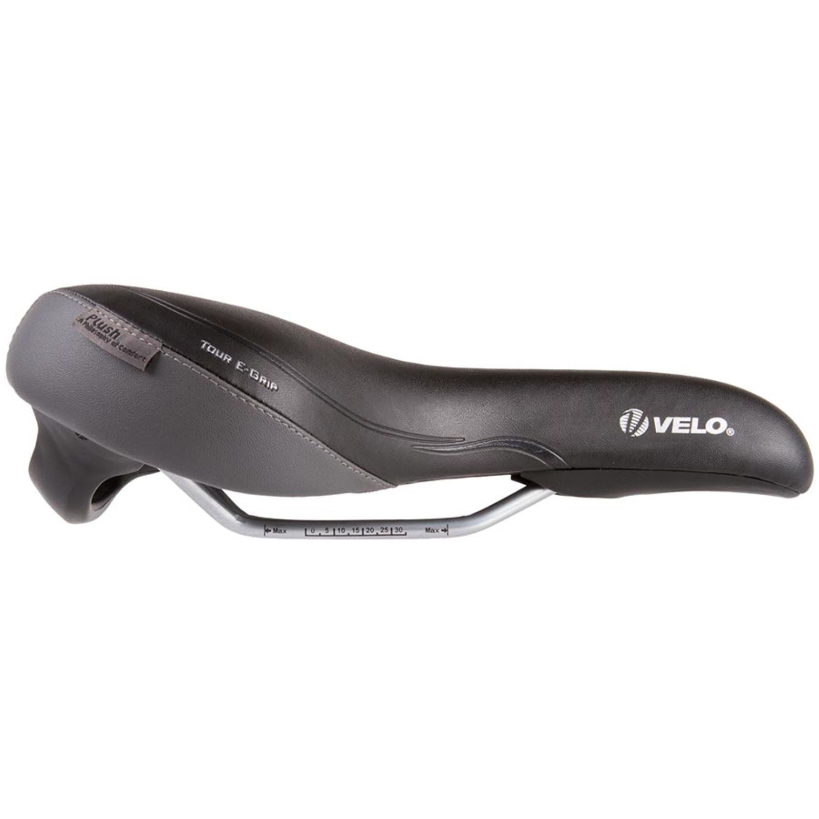 Velo Tour E-Grip Saddle 287 x 190mm 504g - Black [MPN: 250365]_1470392