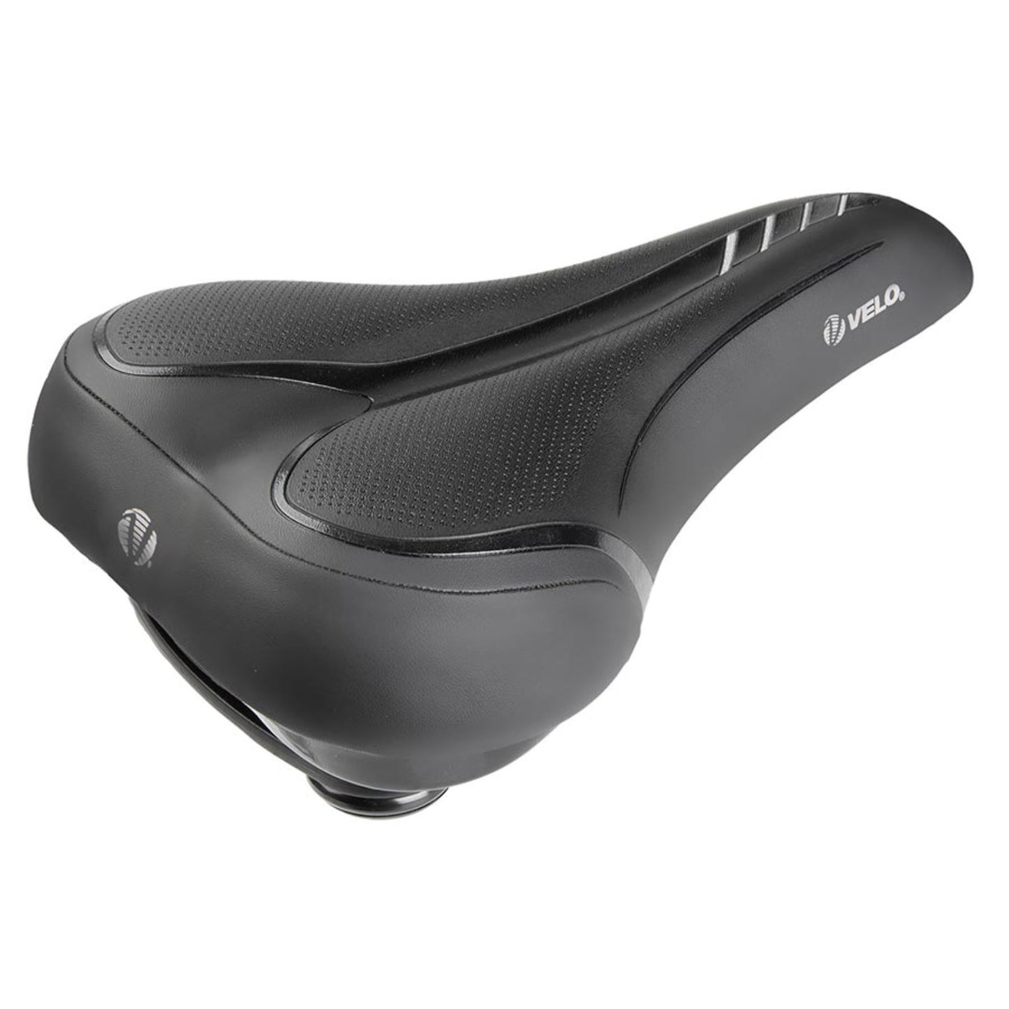 Velo Fit B-Town Saddle 270 x 180mm 566g - Black [MPN: 250532]_1470581