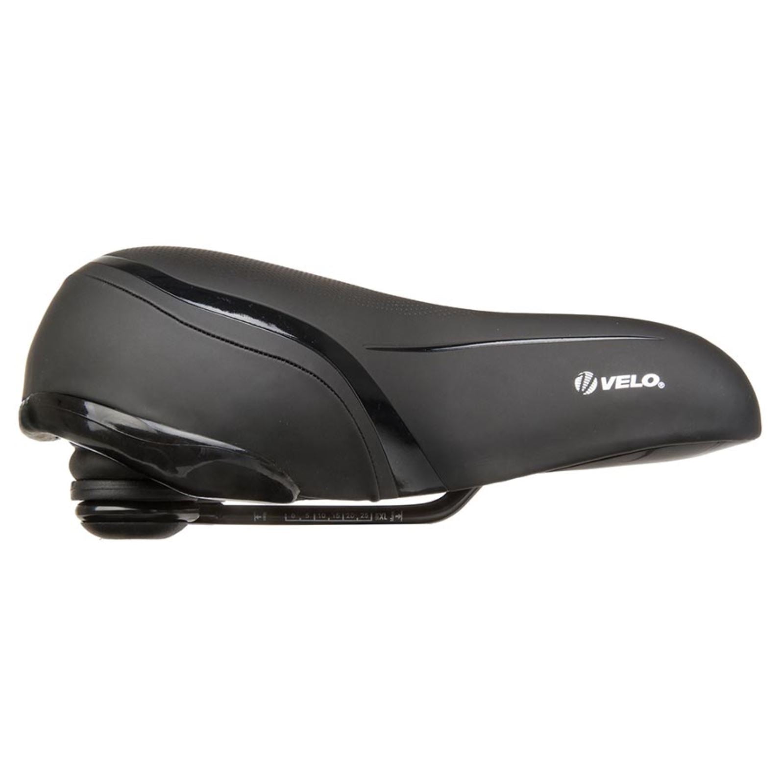 Velo Fit B-Town Saddle 263 x 216mm 719g - Black [MPN: 250534]_1470516