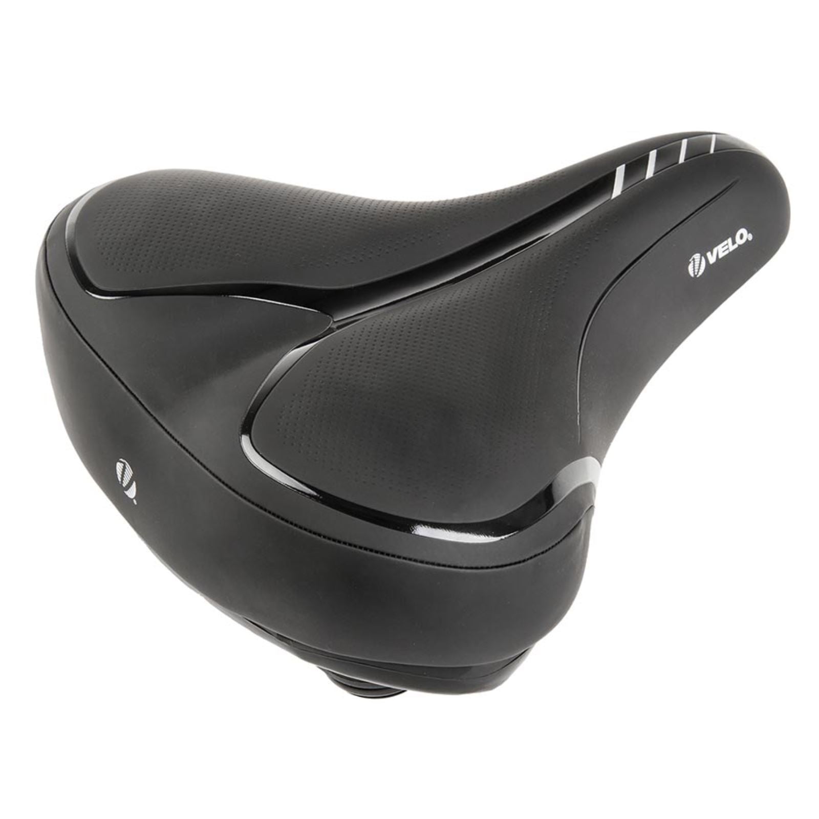 Velo Fit B-Town Saddle 267 x 238mm 765g - Black [MPN: 250535]_1470519
