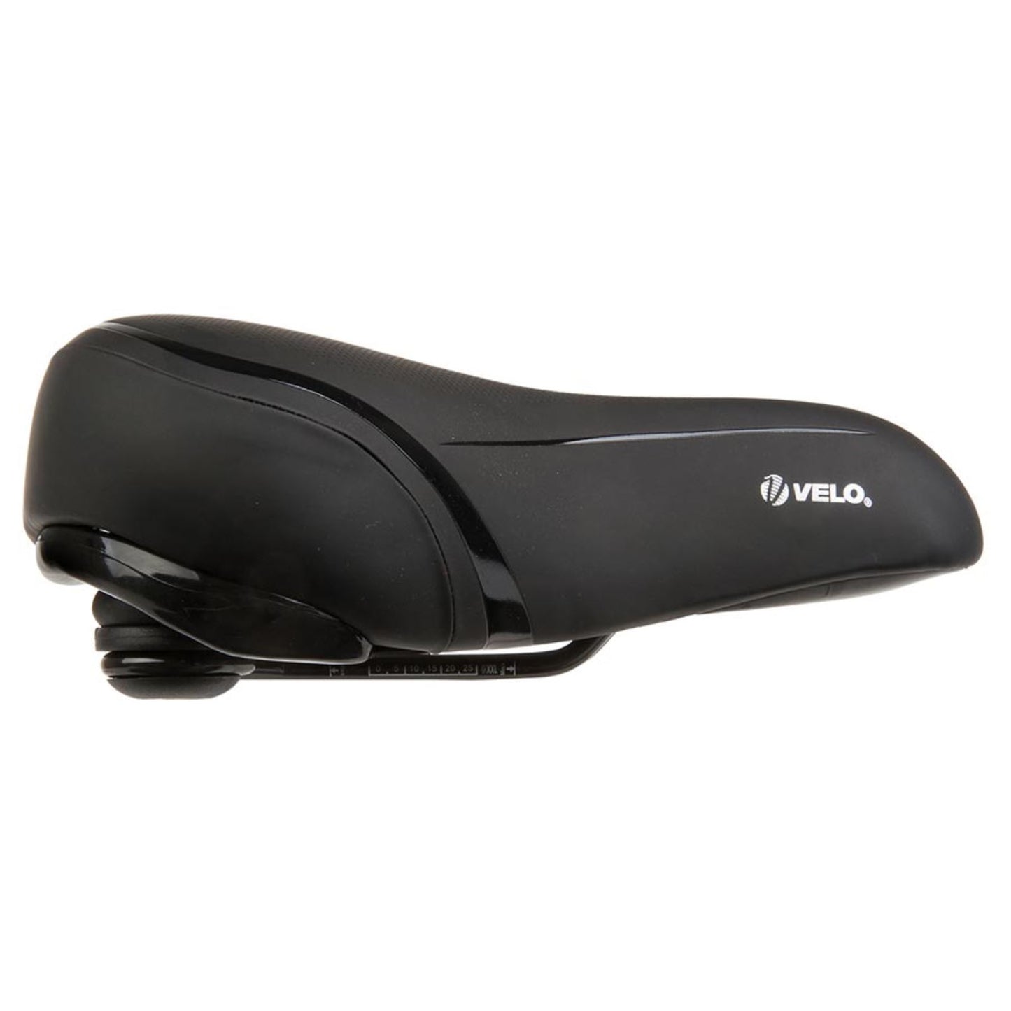 Velo Fit B-Town Saddle 267 x 238mm 765g - Black [MPN: 250535]_1470520