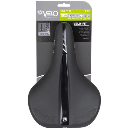 Velo Fit E1 Saddle - 190 x 270mm - Black [MPN: 250553]_1470556