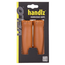 Velo Handlz Retro Grips - 125mm - Brown [MPN: 410345]_1470552