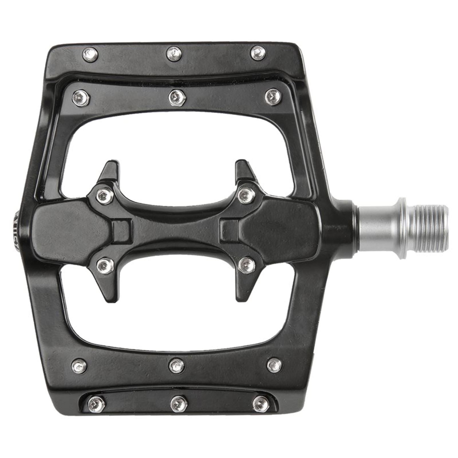 Exustar E-PM820-2 Dual Sided Pedals Spindle: Cr-Mo 9/16'' Black [MPN: 311861]_1470934