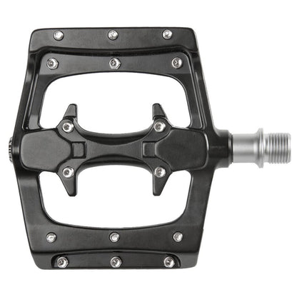 Exustar E-PM820-2 Dual Sided Pedals Spindle: Cr-Mo 9/16'' Black [MPN: 311861]_1470934