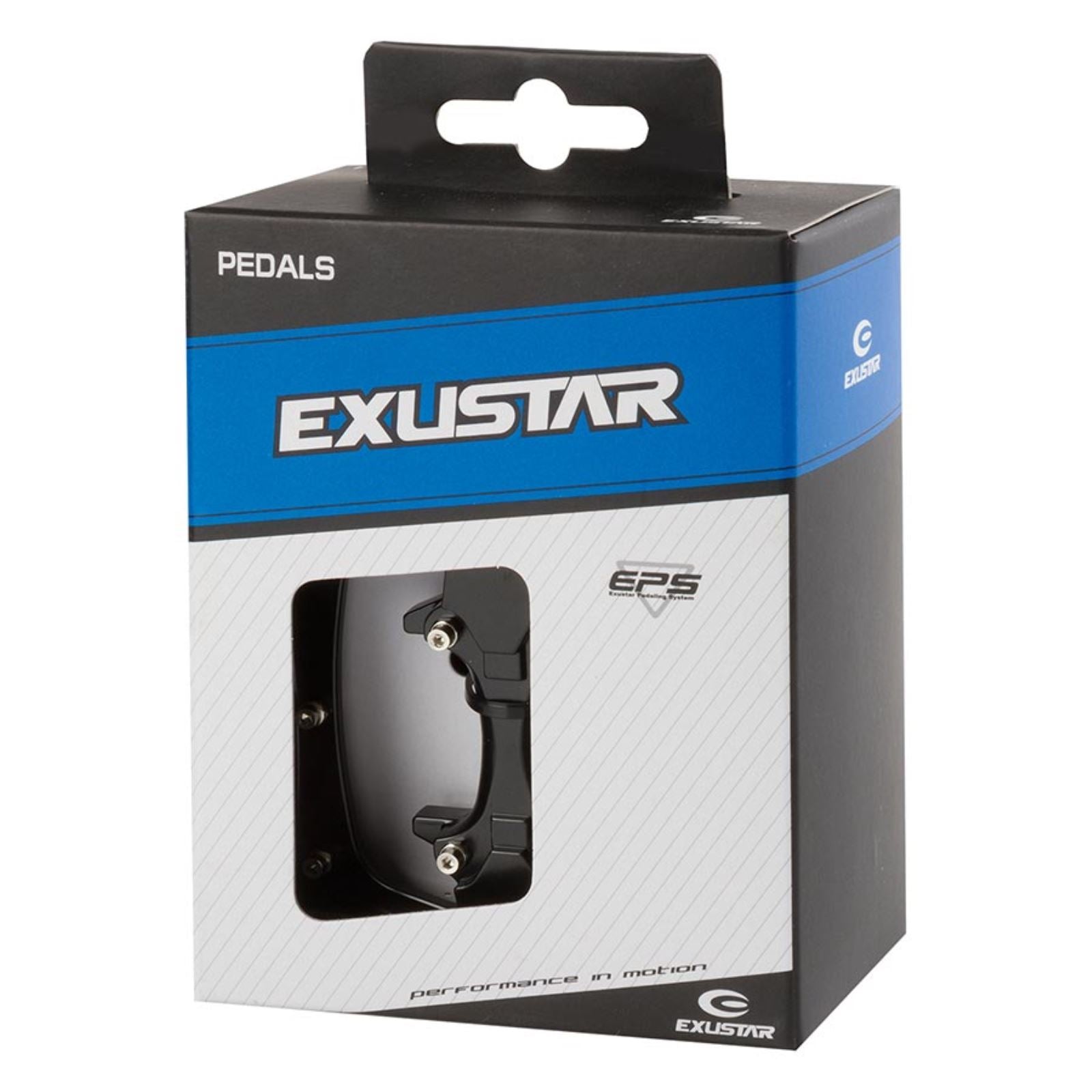 Exustar E-PM820-2 Dual Sided Pedals Spindle: Cr-Mo 9/16'' Black [MPN: 311861]_1470932
