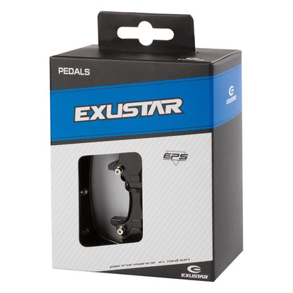 Exustar E-PM820-2 Dual Sided Pedals Spindle: Cr-Mo 9/16'' Black [MPN: 311861]_1470932
