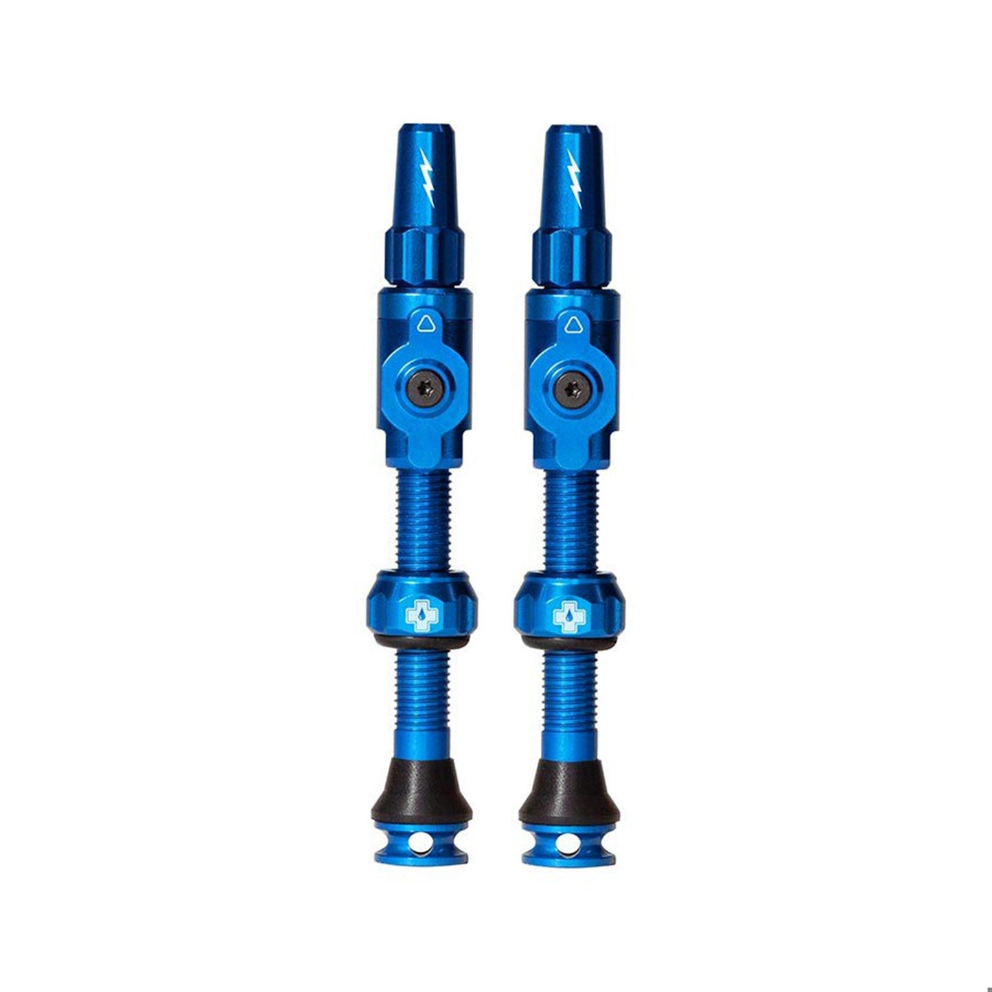 Muc-Off Big Bore Hybrid Large - Tubeless Valve - Hybrid - 75mm - Pair - Blue [MPN: 21161]_1474448