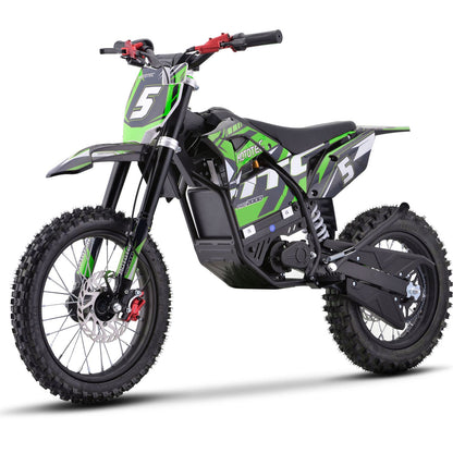 MotoTec USA 60v Pro Electric Dirt Bike 2000w Lithium - Green MT-Dirt-Pro-2000_Green_1534966