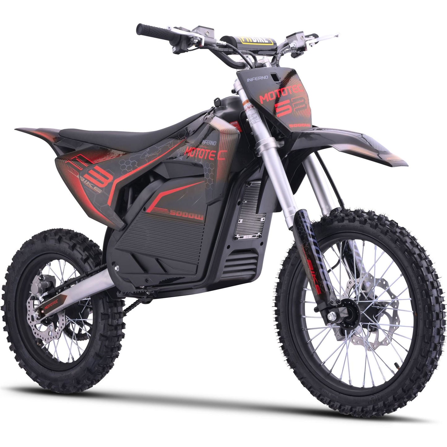 MotoTec USA 72v Pro Electric Dirt Bike 5000w Lithium - Red MT-Dirt-Pro-5000_Red_1770367