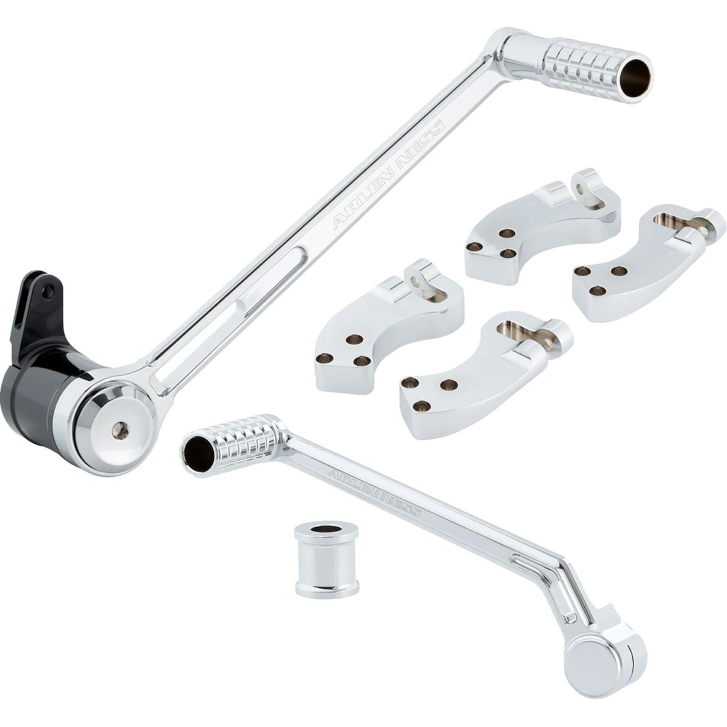 Arlen Ness Extended Foot Control Kit - 3" - Chrome 410-037_1471510