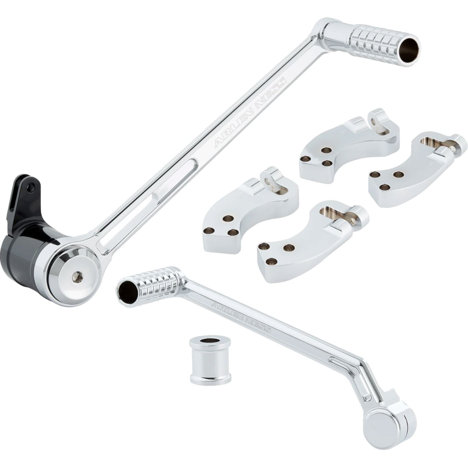 Arlen Ness Extended Foot Control Kit - 3" - Chrome 410-037_1471510