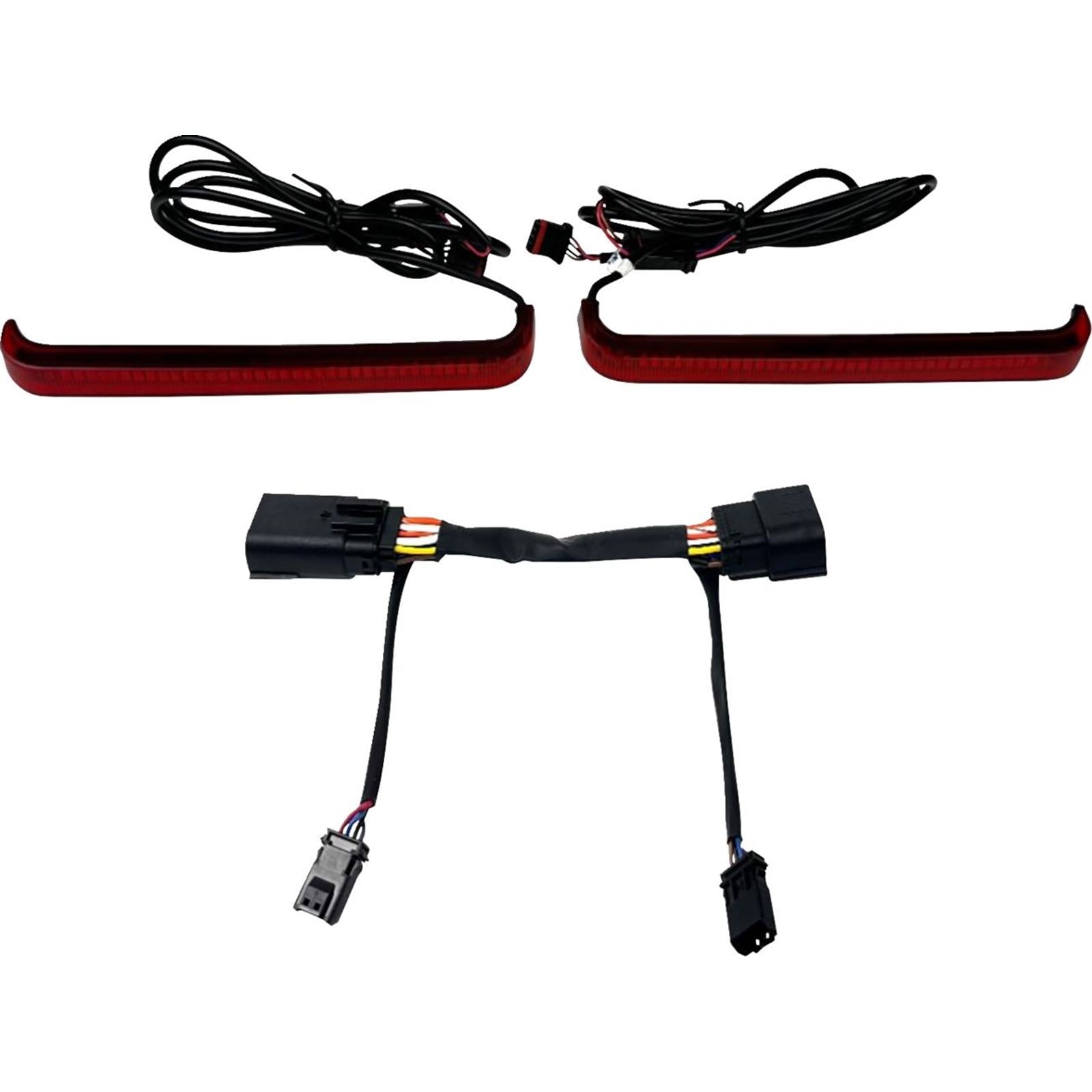 Custom Dynamics LED Saddlebag Light - Low-Profile - Red CD-LP-23-R_1482271