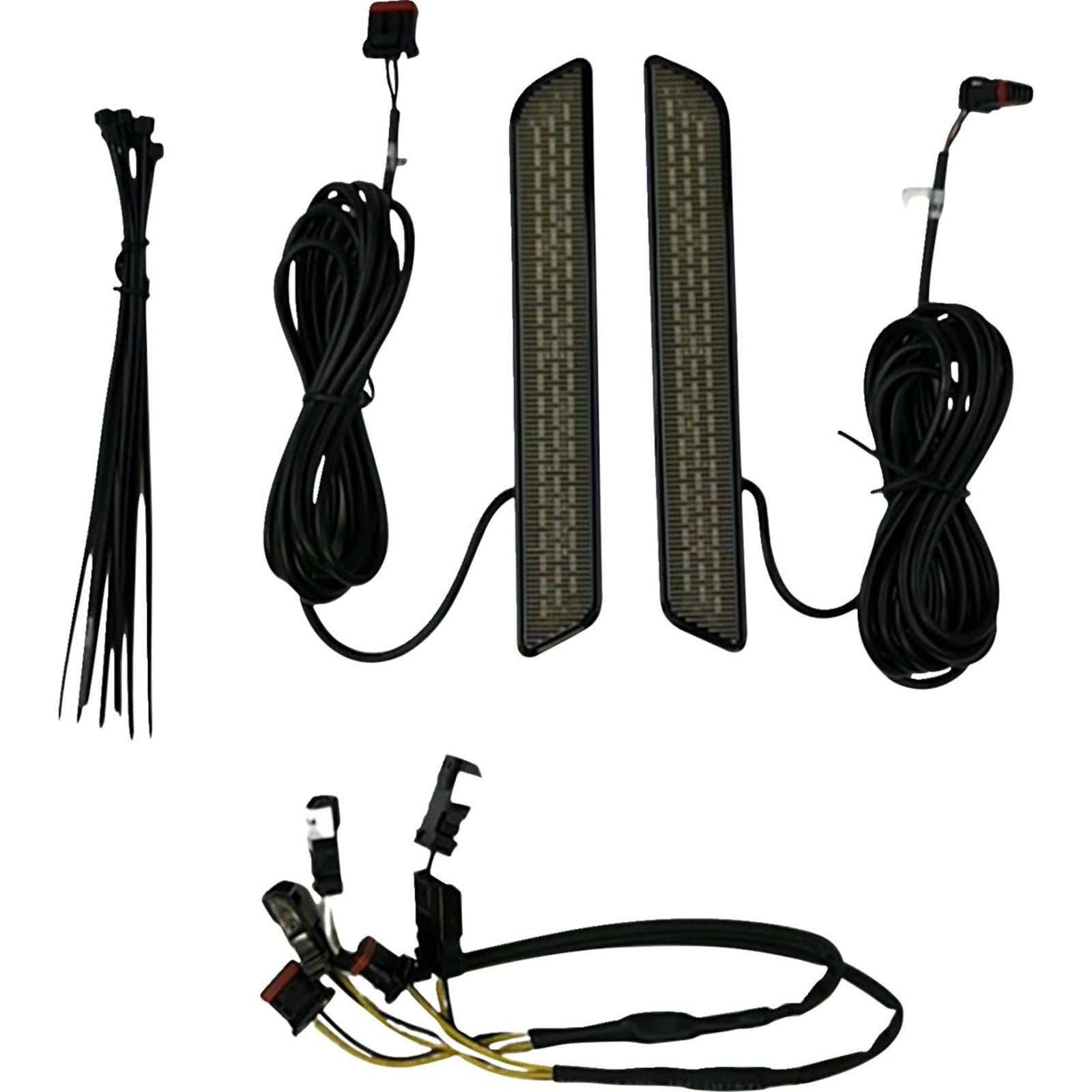 Custom Dynamics LED Fork Reflector - Smoke CD-FORK-LRST-SB_1477138