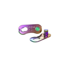 SRAM RED PowerLock Flattop Chain Connector Link - 12-speed (Road Only), Rainbow, 4 Pack, D1 [MPN: 00.2518.036.007]_1471686