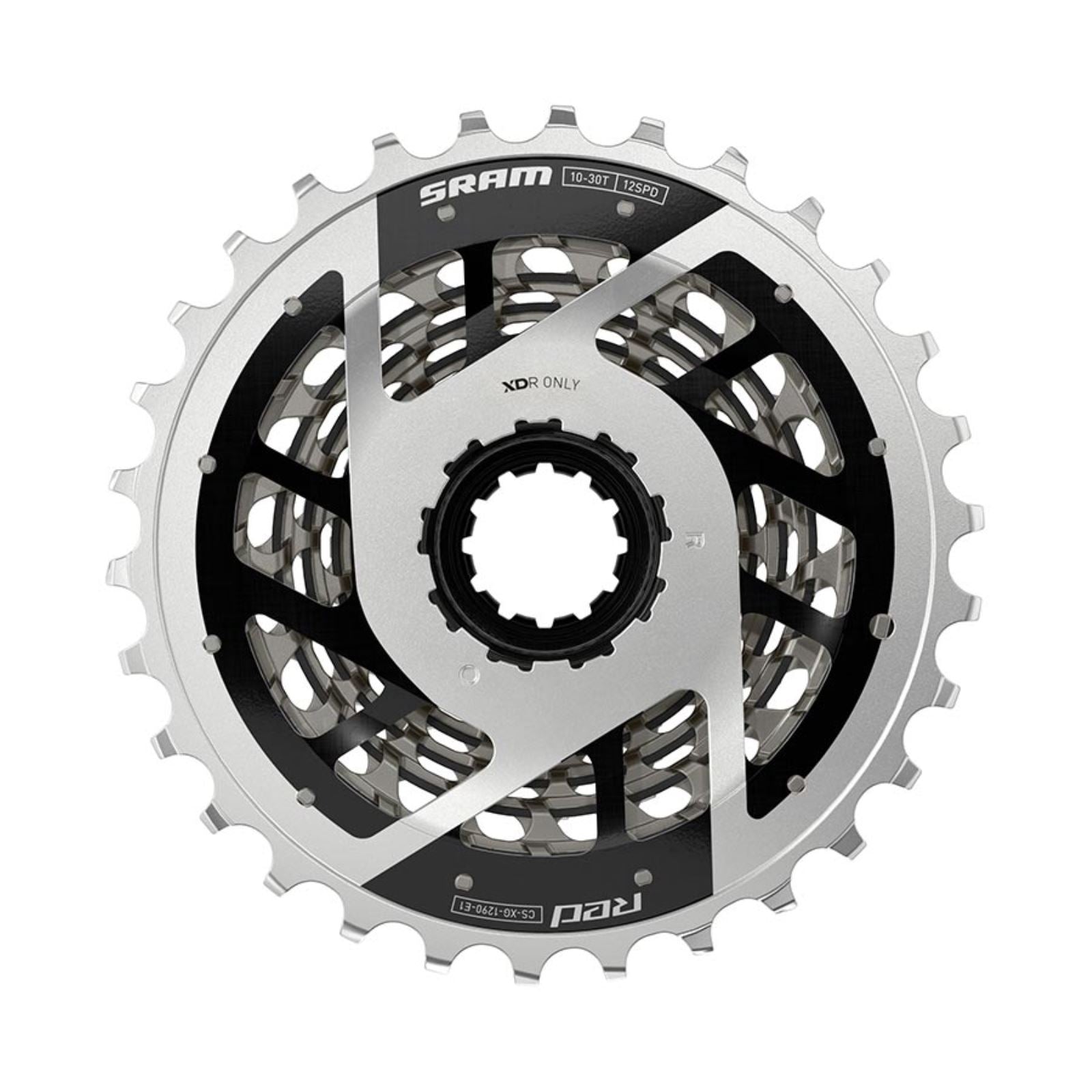 SRAM Cassette - 12-Speed, 10-30t, For XDR Driver Body, Silver, E1 [MPN: 00.2418.142.001]_1471622