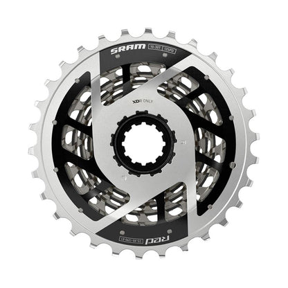 SRAM Cassette - 12-Speed, 10-30t, For XDR Driver Body, Silver, E1 [MPN: 00.2418.142.001]_1471622