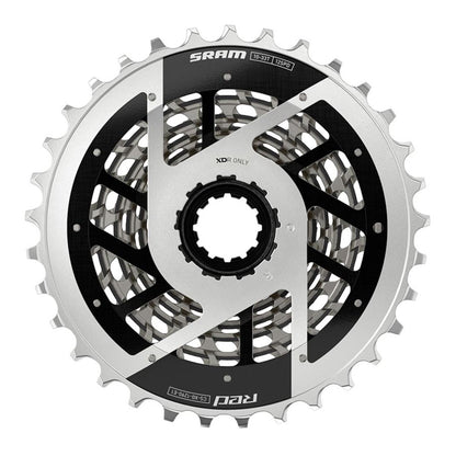 SRAM Cassette - 12-Speed, 10-33t, For XDR Driver Body, Silver, E1 [MPN: 00.2418.142.002]_1471625