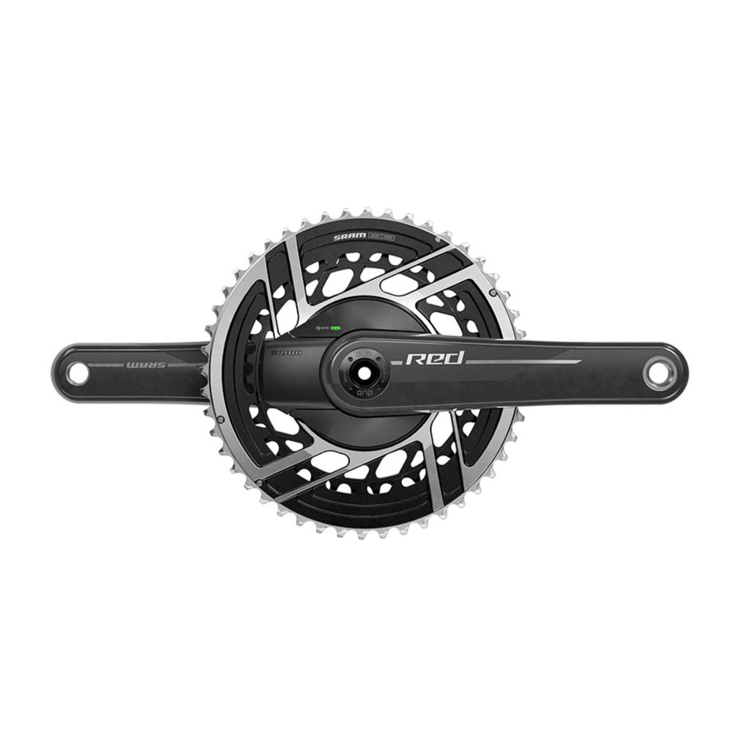 Red AXS 2x Power Meter E1  Power Meter Crankset  Speed: 12  Spindle: 28.99mm  BCD: Direct Mount fits SRAM 8 Bolt  46/33  DUB  160mm  Black  Road [MPN: 00.6118.688.012]_1471655