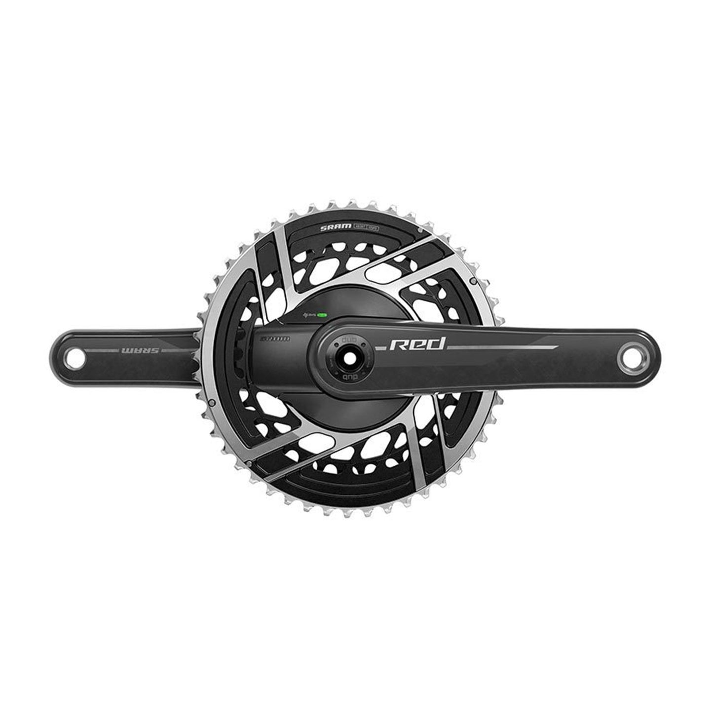 Red AXS 2x Power Meter E1  Power Meter Crankset  Speed: 12  Spindle: 28.99mm  BCD: Direct Mount fits SRAM 8 Bolt  46/33  DUB  175mm  Black  Road [MPN: 00.6118.688.017]_1488555