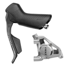 SRAM RED eTap AXS HRD Shift/Brake Lever and Hydraulic Disc Caliper - Left/Front, Flat Mount 20mm Offset, 950mm Hose, Black, E1 [MPN: 00.7018.551.000]_1471719
