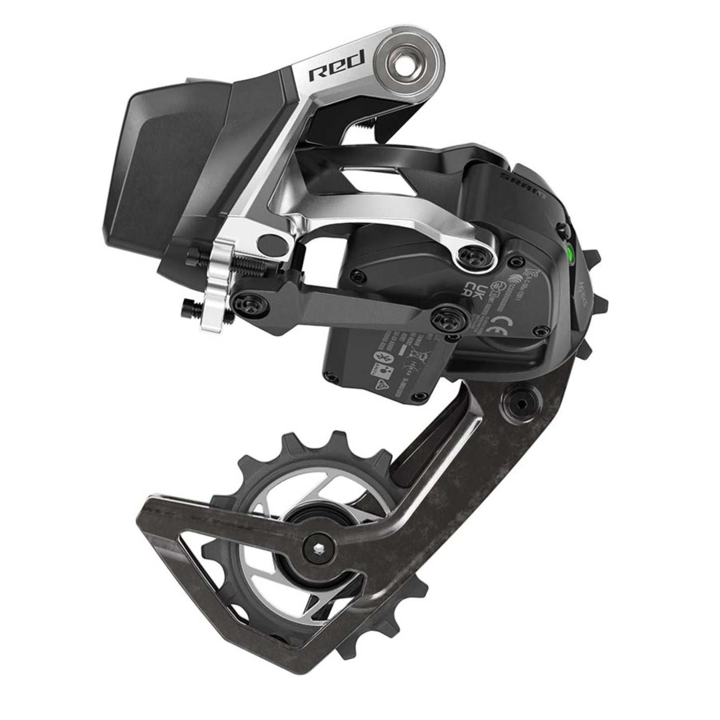SRAM Rear Derailleur - 12-Speed, (Battery Not Included), Black, E1 [MPN: 00.7518.184.000]_1471726
