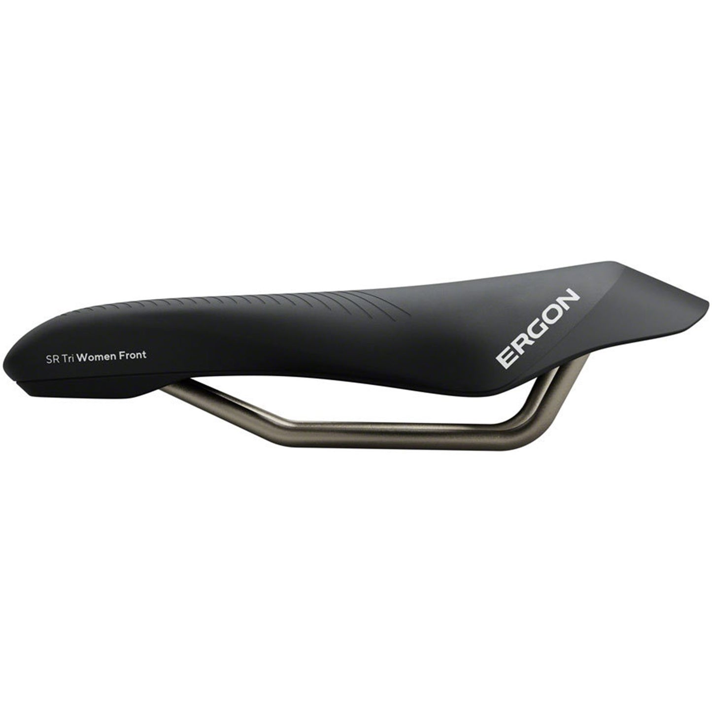 Ergon SR Triathlon Saddle - Women's - Black - Front [MPN: 44063210]_1953909