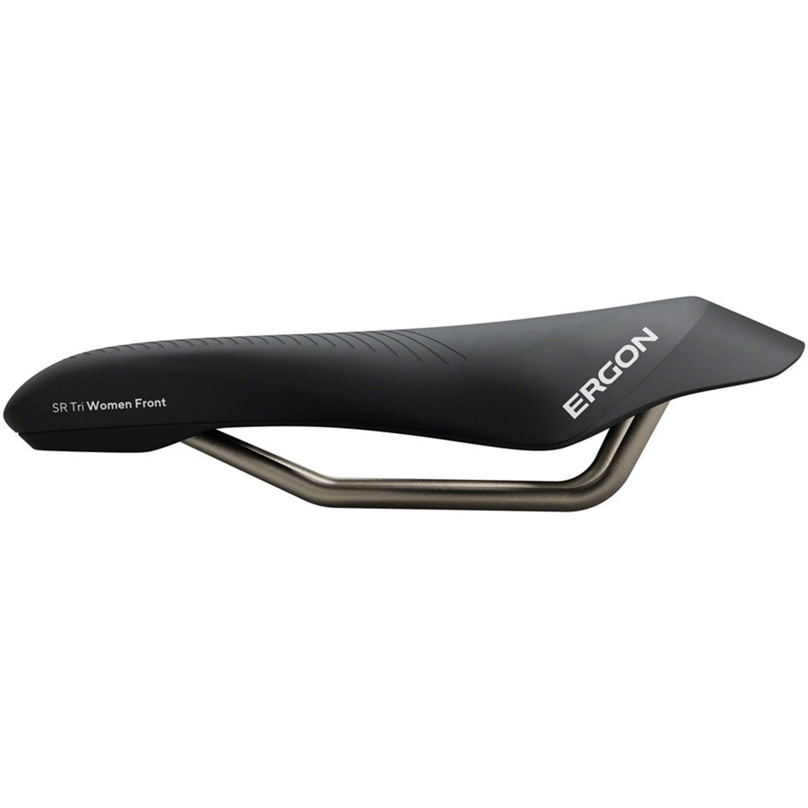 Ergon SR Triathlon Saddle - Women's - Black - Front [MPN: 44063210]_1953909