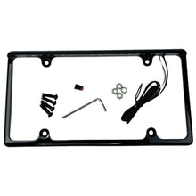 Custom Dynamics License Plate Frame - LED - Gloss Black LPF-AUTO-B_1475306