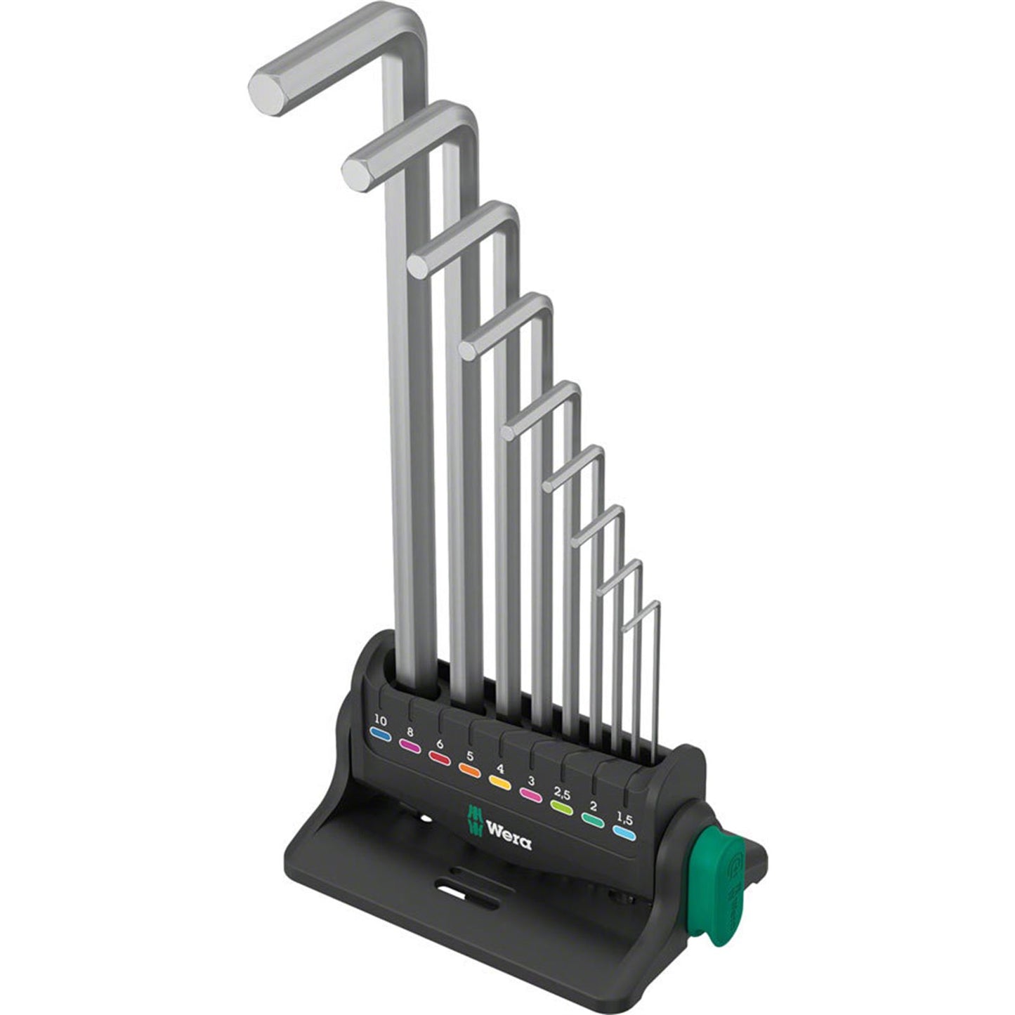 Wera 950/9 Hex-Plus Chrome 8 L-Key Wrench Set - Metric [MPN: 5022102001]_1932143