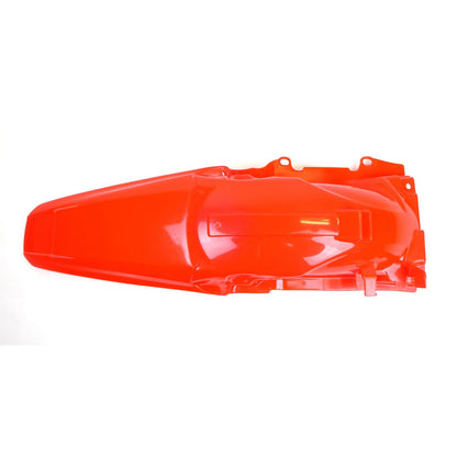 UFO Plastics Enduro Rear Fender with LED - '00-'20 CR Red - '05-'16 OPEN BOX [MPN: HO03646-070]_1475287