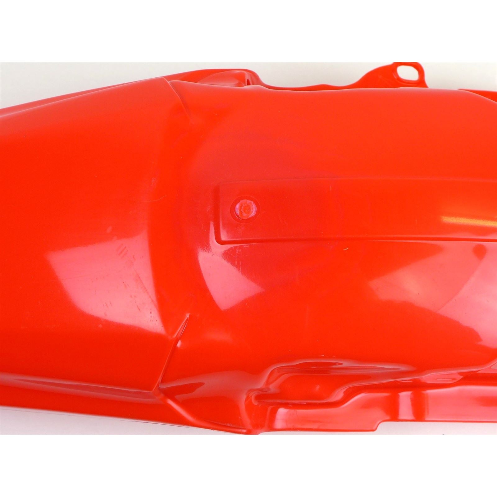 UFO Plastics Enduro Rear Fender with LED - '00-'20 CR Red - '05-'16 OPEN BOX [MPN: HO03646-070]_1475289