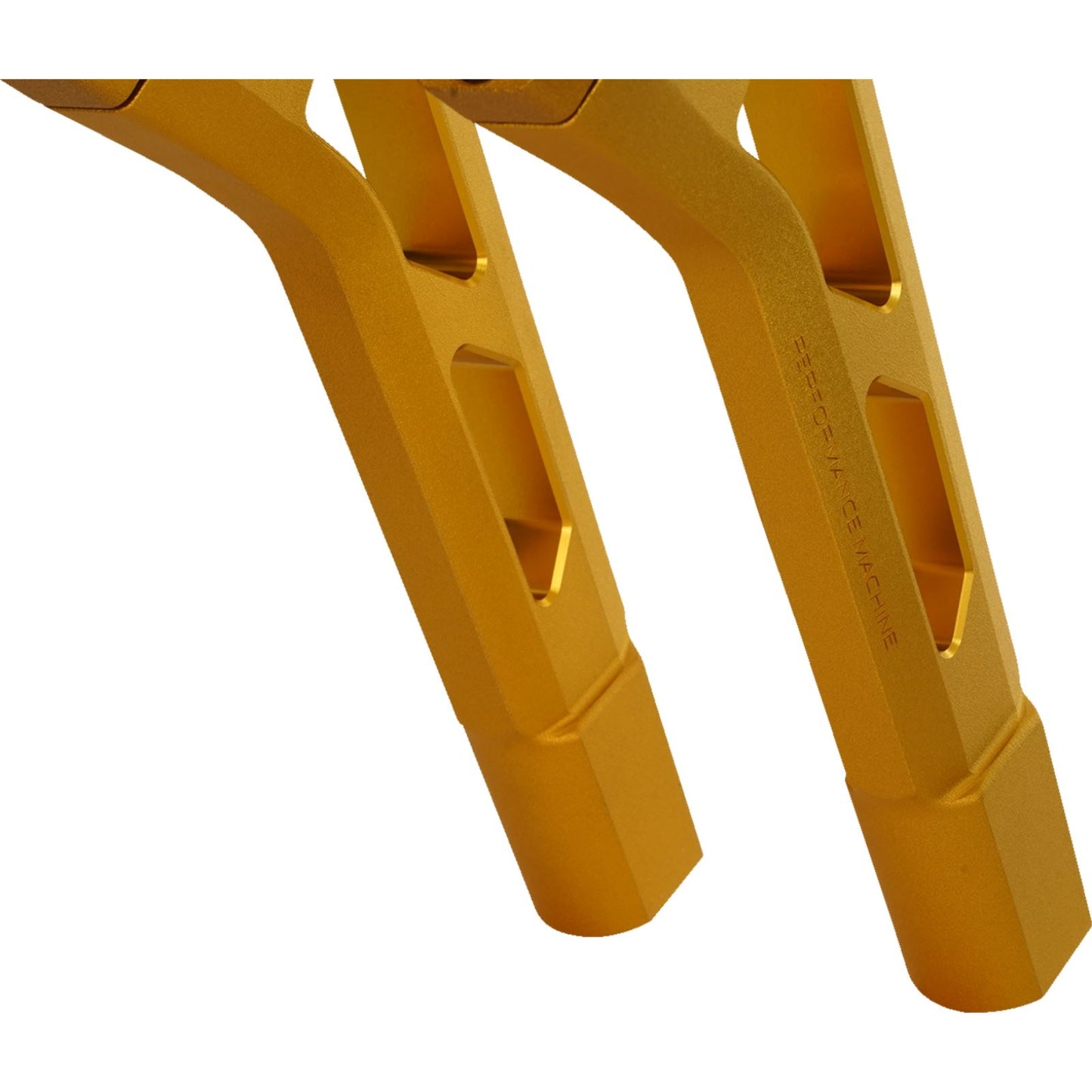 Performance Machine Handlebar Assembly - Internal Wiring - Gold Ops 0208-2195M-SMG_1475999