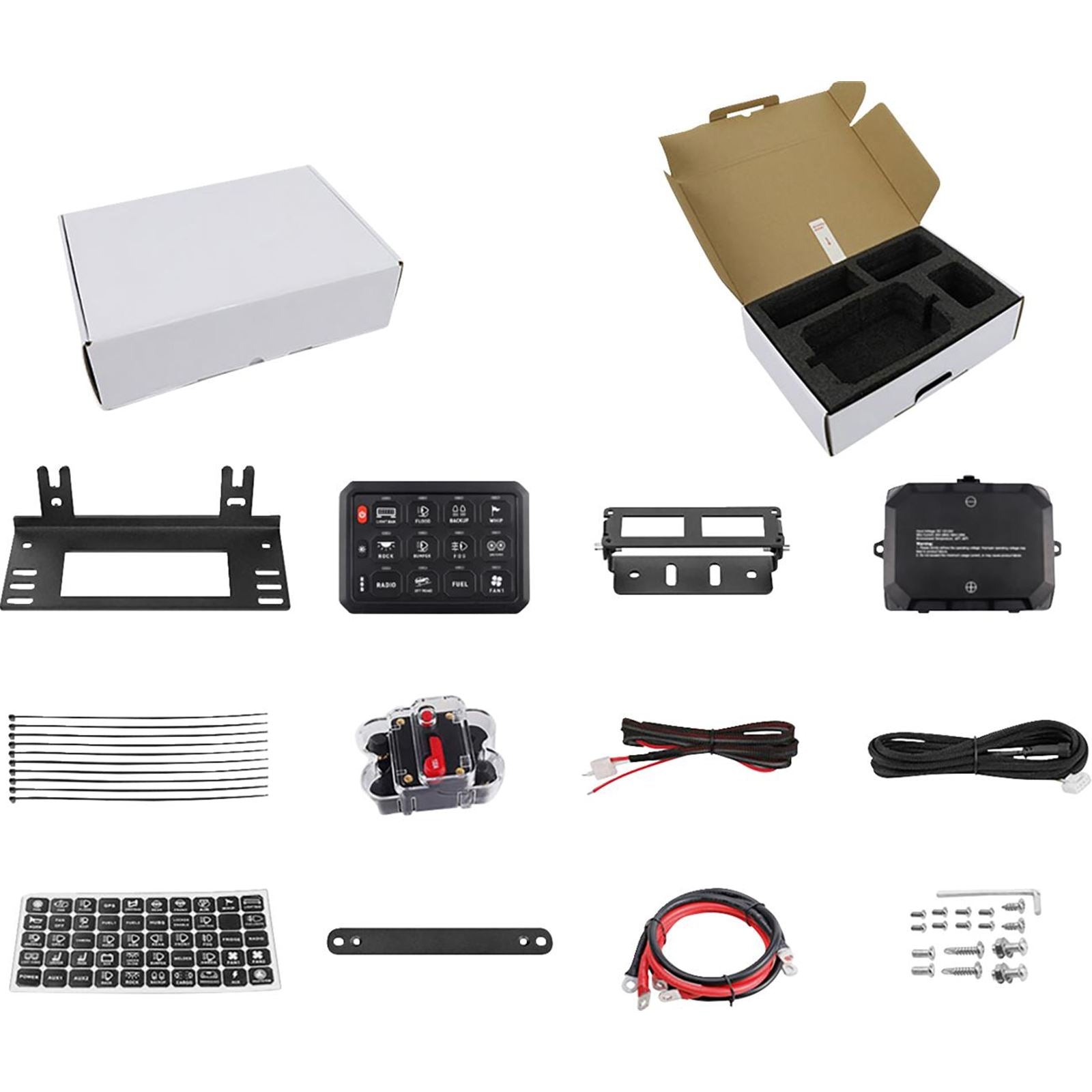 Moose Offroad Gang Switch - 12 Position 90-200-PU_1483171