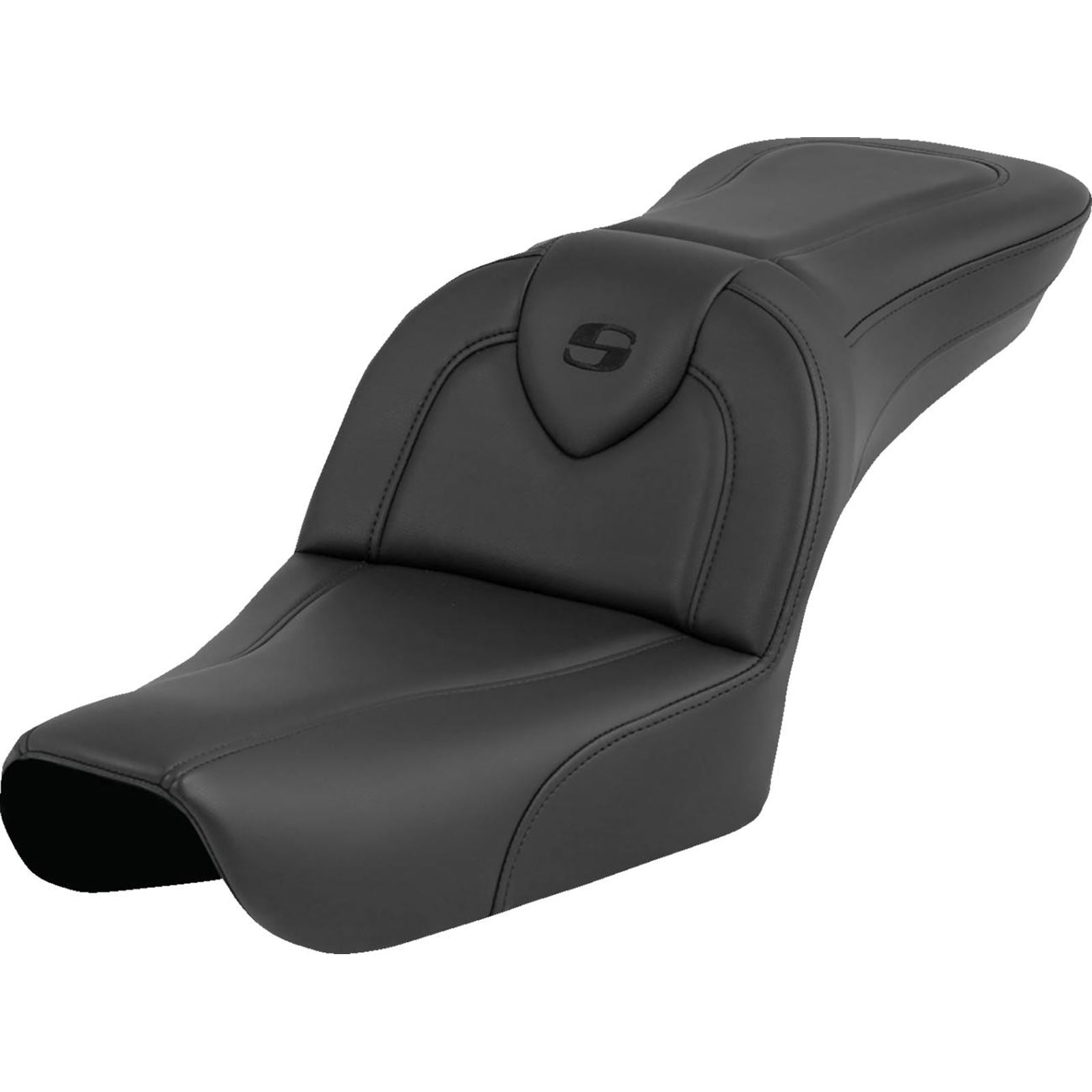 Saddlemen RoadSofa™ - Black - without Driver Backrest - FXDWG '04-'05 804-05-187_1523640