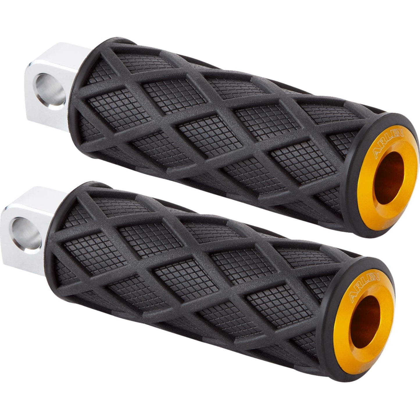 Arlen Ness Diamond Footpegs - Driver - Gold 400-055_1476113
