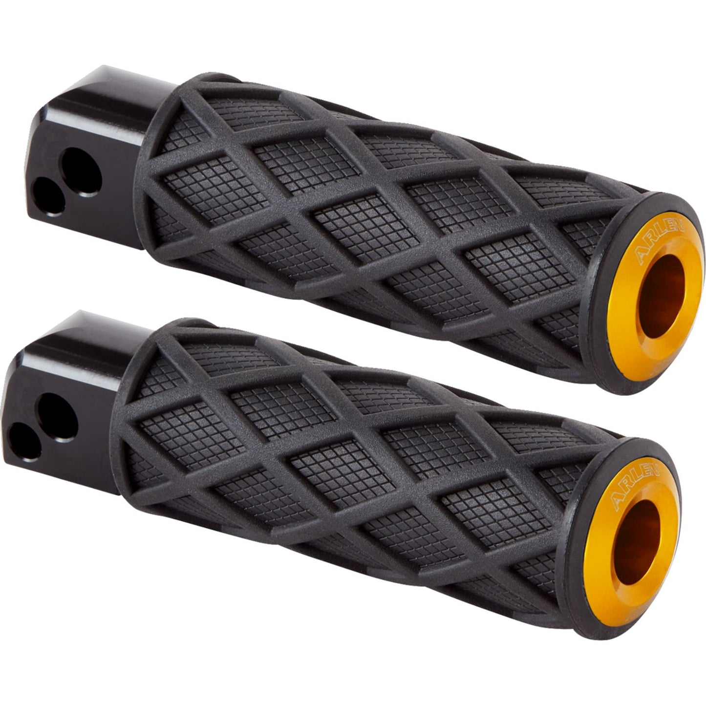 Arlen Ness Diamond Footpegs - Passenger - Gold 400-059_1476092