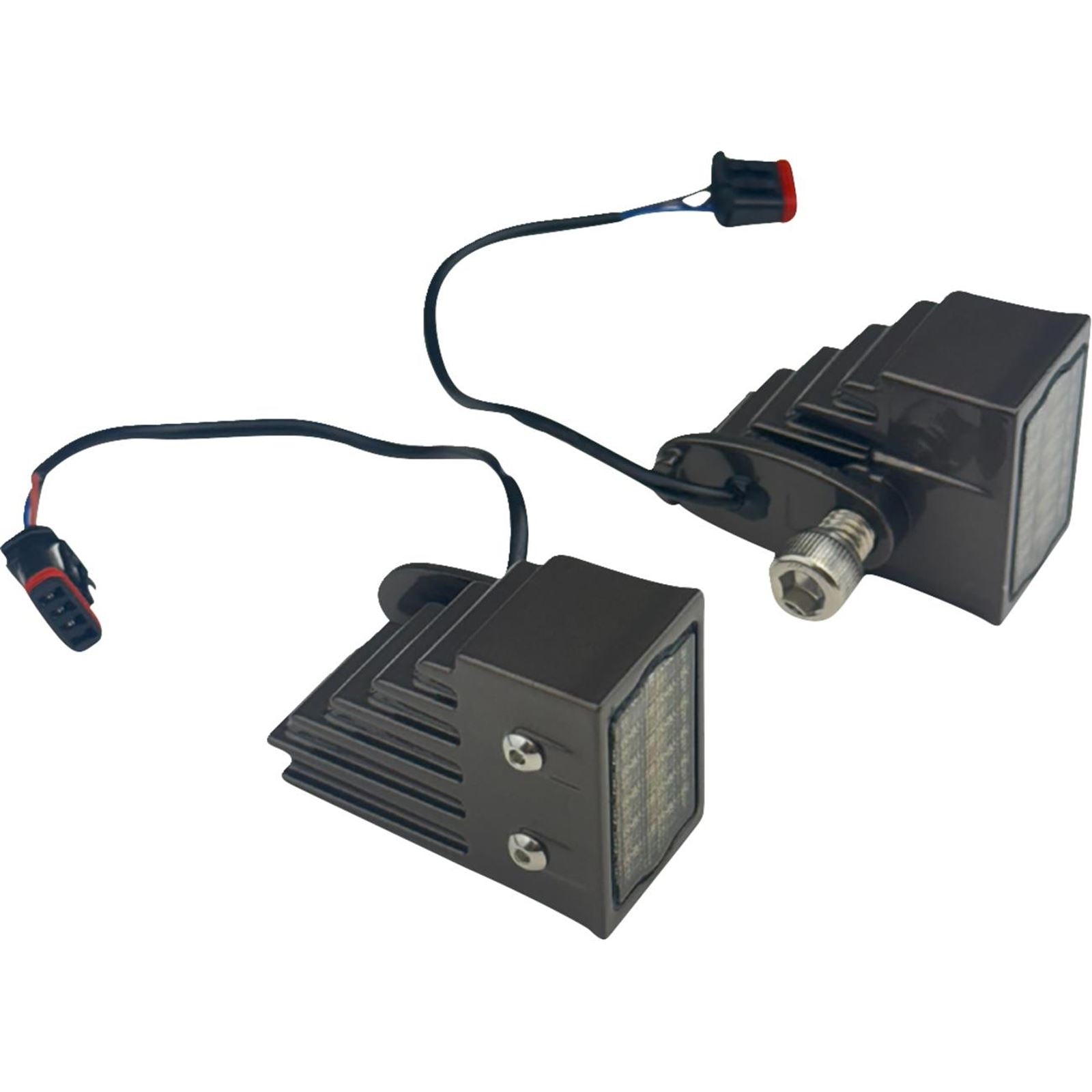 Custom Dynamics LED Turn Signals - Front - Dark Bronze CD-LRST-FTS-D_1523684