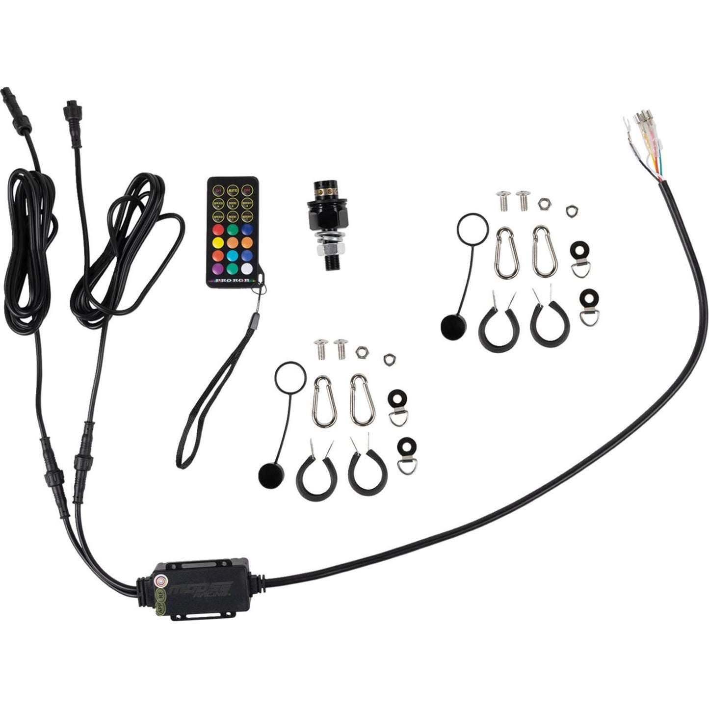 Moose Offroad Quick Disconnect Whip Light - 4' QD-COBBTR-142-PU_1488067