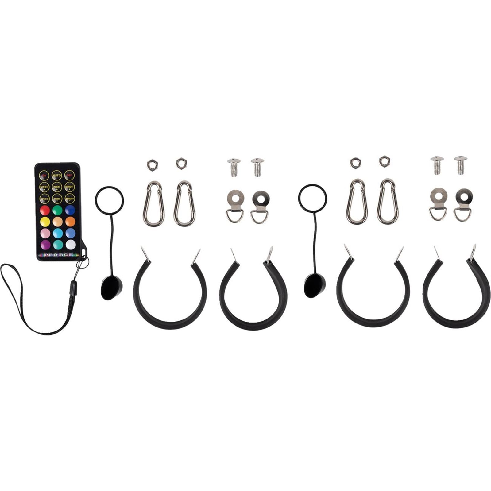 Moose Offroad Quick Release Whip - 2' - Pair PQR-CHSBTR1.8-122-PU_1488074