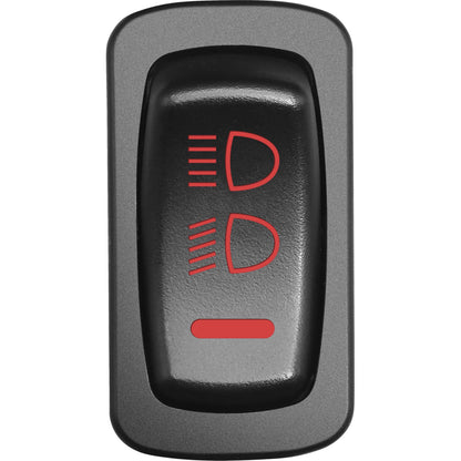 Moose Offroad Headlight Switch for Polaris - Red HDL-CAR-R_1476171
