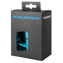 Exustar E-PB525 Platform Pedals Body: Aluminum Spindle: Cr-Mo 9/16'' - Blue [MPN: 311350]_1476473