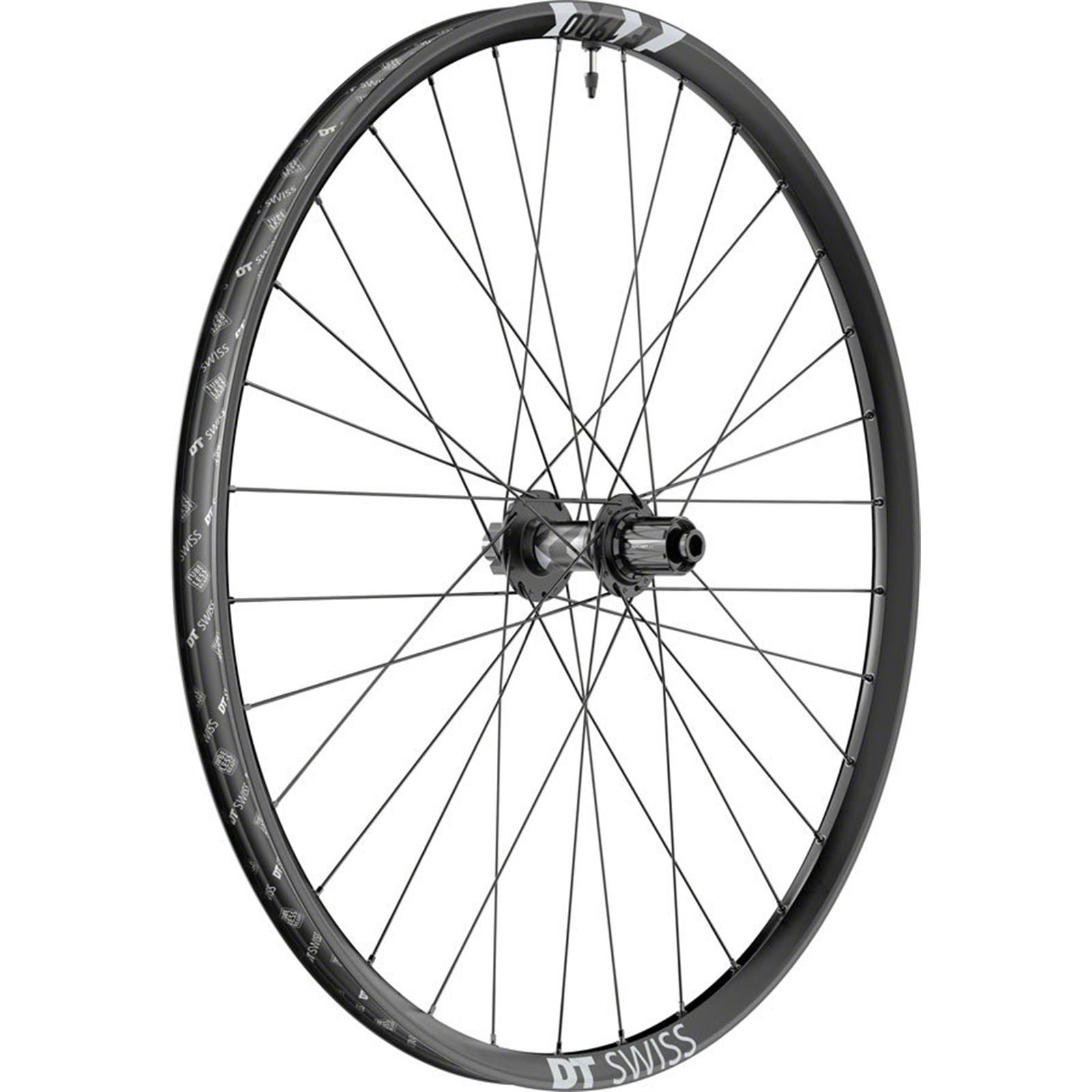 DT Swiss F 1900 Classic Rear Wheel - 27.5", 12 x 157mm, 6-Bolt, Black [MPN: W0F1900OHDLSA21554]_1999403